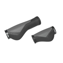T-one Unisex - Adult Ripple Ergo Handlebar Grips, Black, 1 Size