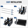 BlackSmith Foam Pistol Rack Handgun Rack Firearm Storage Organizer Revolver