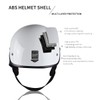 Motorcycle Half Helmet with Sun Visor Motorcycle Helmets for Men