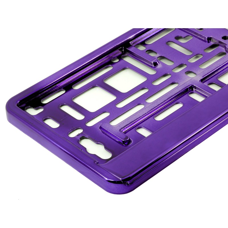 TAPORT® PURE PURPLE CAR REGISTRATION HOLDER FOR ANY CAR ,