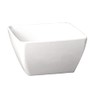 APS GF136 Melamine Square Bowl, 19 cm Item Length, Pure