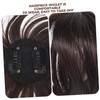 NOLITOY 2 pcs Womens Hairpiece Wiglet Straight Hair Topper for