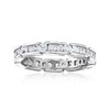 Ross-Simons 1.10 ct. t.w. CZ Eternity Band in Sterling Silver.