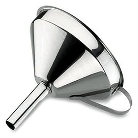 Lacor-62531-FUNNEL W/STRAINER 10 CMS.