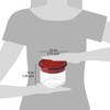 Omada Linea Trendy Design Plastic Container 0.50 L with Snap