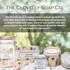 Clovelly Soap Co Natural Handmade Soap on a rope Bar