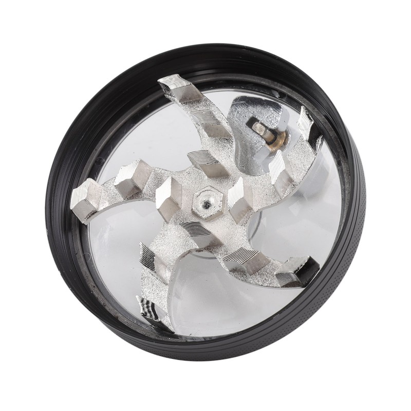 4 Layers Hand Crank Spices Grinder Zinc Alloy 60mm Manual