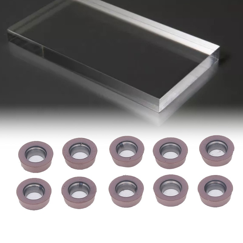 10Pcs Turning Insert Carbide Blade Cutter CNC Lathe Milling Tool