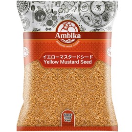 Ambika Yellow Mustard Seeds 17.6 oz (500 g)
