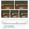 Leetdud LED Under Cabinet Lighting Motion Sensored Hardwired with Built-in