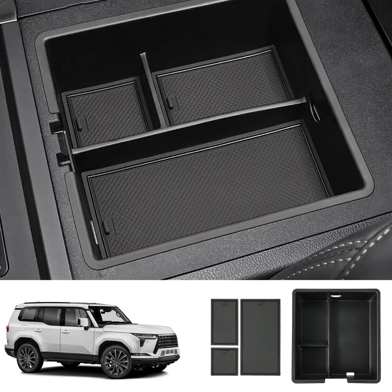 Center Console Organizer Tray for Toyota Land Cruiser Prado J120