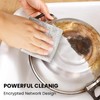 20pcs Double Layer Wire Washing Cloth, Multipurpose Non Scratch Wire