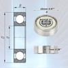 ACROPIX 608ZZ Deep Groove Ball Bearings Lubricated Bearings Double Metal