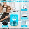 Barber Disinfectant Jar (30 oz) With Stainless Steel Tray and