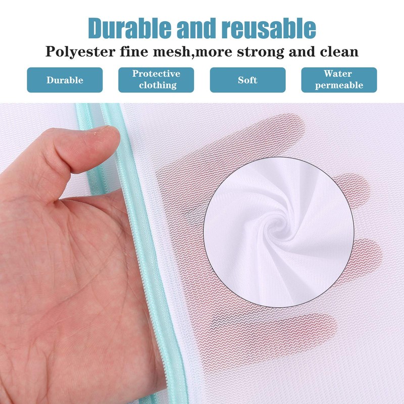 metagio Pack of 2 Laundry Bags, Extra Large Laundry Net