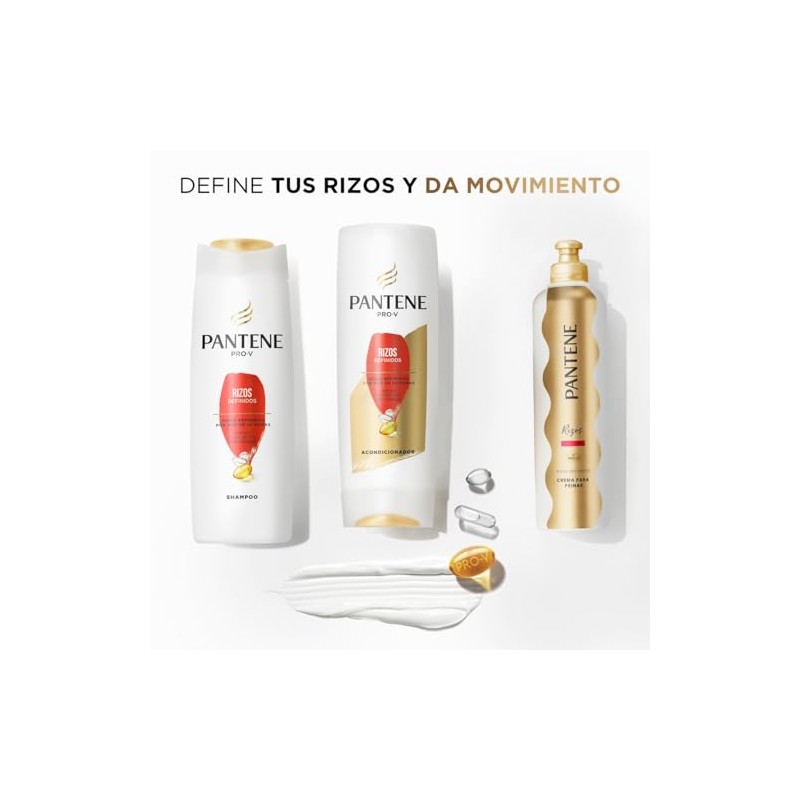 Pantene Crema para Peinar Pro-V Rizos Definidos 300 ml