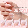 Poly Nail Gel Set, 8 Color Nude Classic, 0.34oz Per