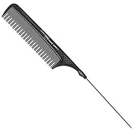 Hercules Saw Needle with C21 Anthracite Toupier Stielkamm 8.75 Carbon Comb, Pack of 1
