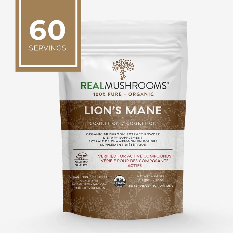 Real Mushrooms Real Mushrooms Lions Mane Powder - Organic Mushroom