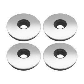 SG Store 100Pcs Sealing Washers 304 Stainless Steel Neoprene EPDM Bonded Sealing Gasket Composite Sealing Washers for Self Drilling Screws,12mm OD, 4.2mm ID, 2.5mm Thickness