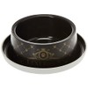 Moderna Products Plato para Gato -Trendy Dinner Luxurious Pet Negro