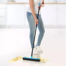 Betterware Escoba Pro 3 En 1 Cerdas De Hule Con Jalador Liquidos Pelo