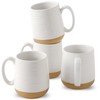 Large Ceramic Coffee Mugs Set - 15 OZ Porcelain Coffee