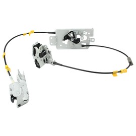 AUTOKAY Door Latch and Cable Right Rear Side for Ford F-150 2004 2005 2006 2007 2008 6L3Z-18264A00-B