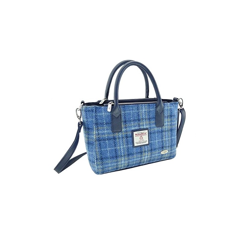 Glen Appin Harris Tweed Tote Handbag – LB1228 Brora, Col
