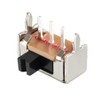 uxcell 20Pcs 2mm Horizontal Slide Switch SPDT 1P2T 3 Terminals
