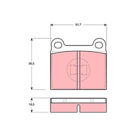 TRW GDB663 Brake Pads
