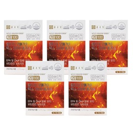 Chong Kun Dang Altige Omega 3 2000 Max Plus 5 Boxes Supercritical EPA DHA Maximum Content / 종근당 알티지 오메가3 2000 맥스 플러스 5박스 초임계 EPA DHA 최대 함량