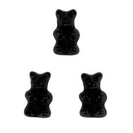Cozy Confections Sugar-Free Black Licorice Mini Bears, 1 Pound