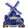 Souvenir Magnet Holland Windmill 10 x 8 x 2 cm
