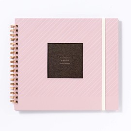 Iroha Publication Toy Album Black Mat Scrapbook Lavender