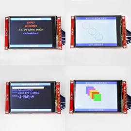 A-DIGISHUO 2.8-inch SPI LCD Module 240 * 320 TFT Module ILI9341 occupies less 4 IOs LCD Screen Display Touch Panel SPI Serial 5V/3.3V for STM32