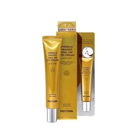 PRETTYSKIN Crema De Ojos En Roll-On Con Mucina De Caracol – Crema Coreana Para El Contorno De Ojos, Para Bolsas, Líneas De Expresión, Arrugas Y Ojeras – Roll-On Hidratante Y Refrescante Con Punta De