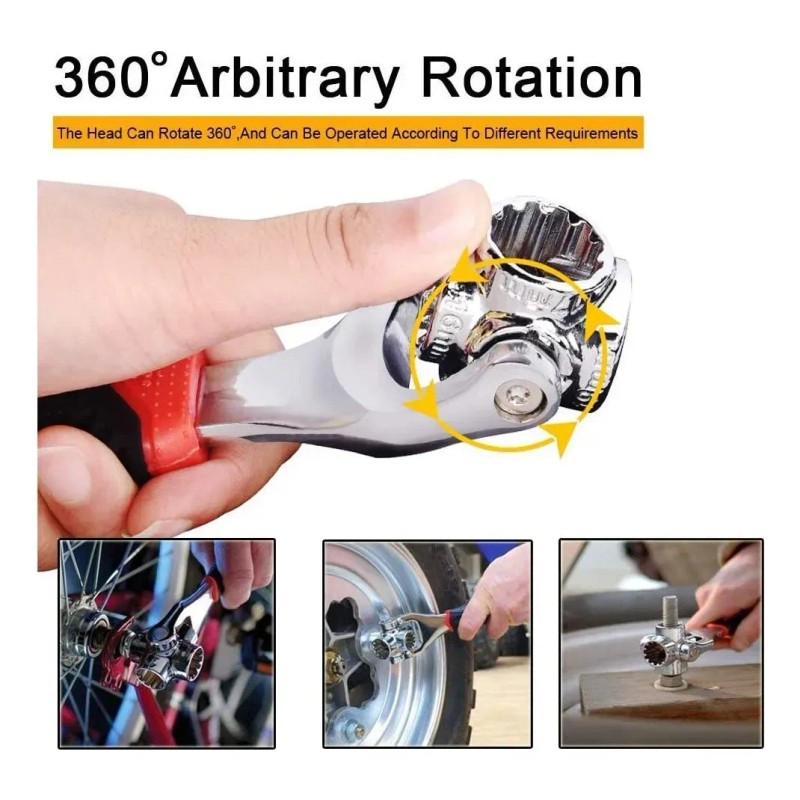 Llave Multifuncional 52 En 1 Llave De Plomero Universal