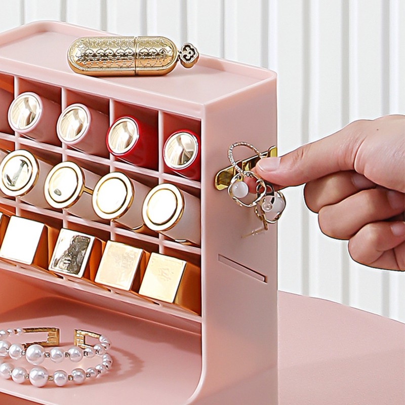 Cosmetics Storage Box Multifunction Large Space Makeup Organizer Drawer for