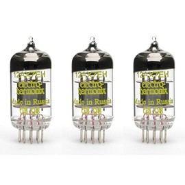 Three Pack of Electro-Harmonix 12AX7 EH Preamp Vacuum Tube