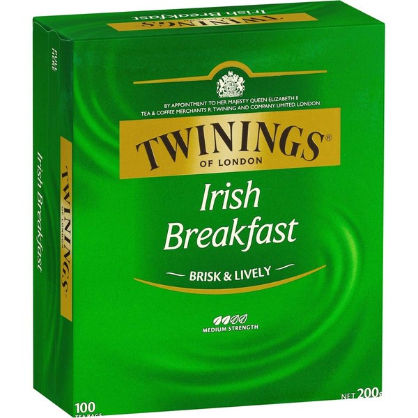 Twinings Irish Breakfast Classics Teabags 100 Pack