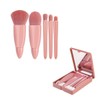 Travel Makeup Brushes Set - Mini Makeup Brush Set with