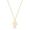 Miabella 925 Sterling Silver or 18K Yellow Gold Over Silver