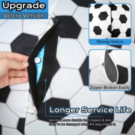 Wofypetny Herding Ball for Dogs, 22" Dog Herding Ball with Soccer Cover & Air Pump, Large Dog Soccer Ball Horse Ball Interactive Dog Toy, Giant Dog Ball for Large Medium Dogs, Outdoor Sports Ball