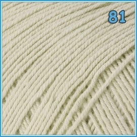 RUSTICA [150grs] by Omega - Fine 100% Non-Mercerized Cotton Thread for Crochet and Knitting - Color 81-Pistachio