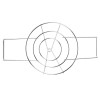 Kitchenware 10" Fryer Oil Cone Filter Holder