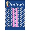 FeetPeople Curly Shoelaces, 1 Pair, Neon Pink