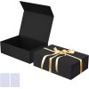 Luxury Large Gift Box 13.8"x9"x4.3" Storage Box Ribbon Magnetic Closure