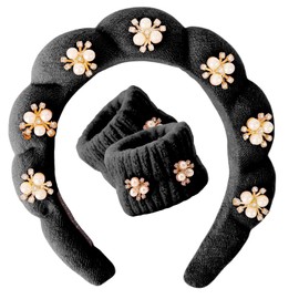 OWill 3 PCS Skincare Headband for Washing face, Terry Towel Cloth Hair Band Makeup Headband for Women Wash Skincare Removal Shower, Spa Headbands for Women