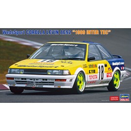 Hasegawa 1/24 Weds Sport Corolla Levin AE92 1989 InterTEC Plastic Model 20531